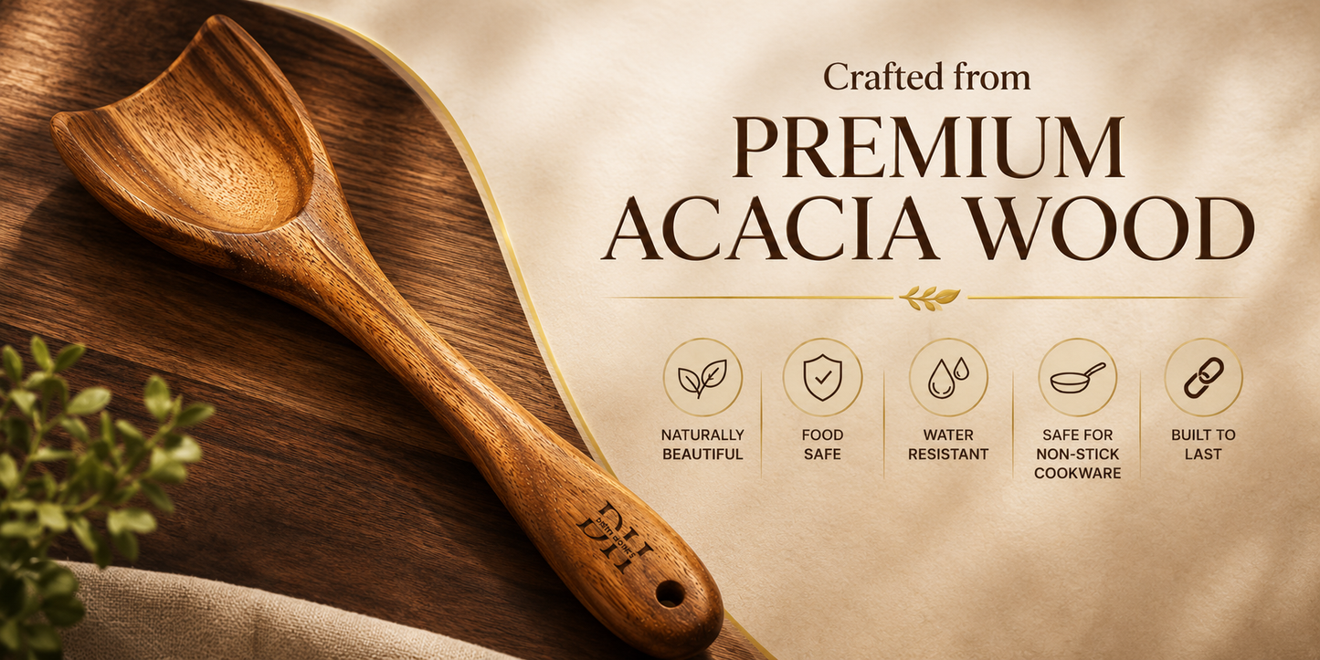 Wooden Flip Spatula- Cutlery