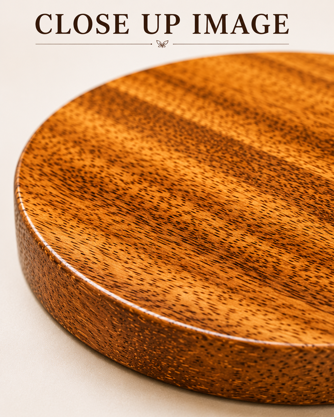 DHITI HOMES Premium Acacia Wood Coasters | Set of 4