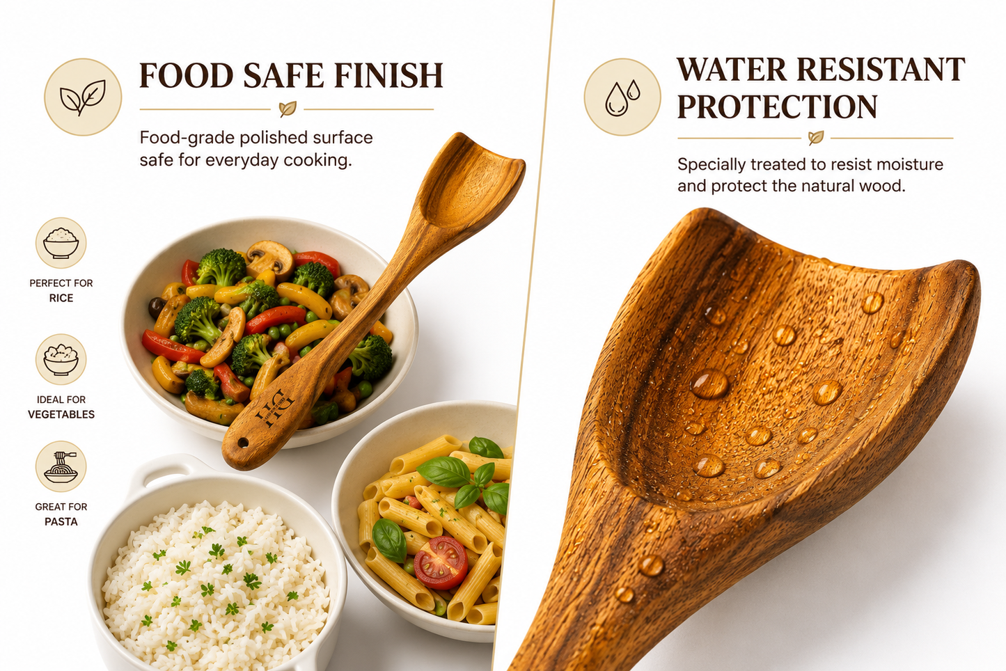 Wooden Flip Spatula- Cutlery
