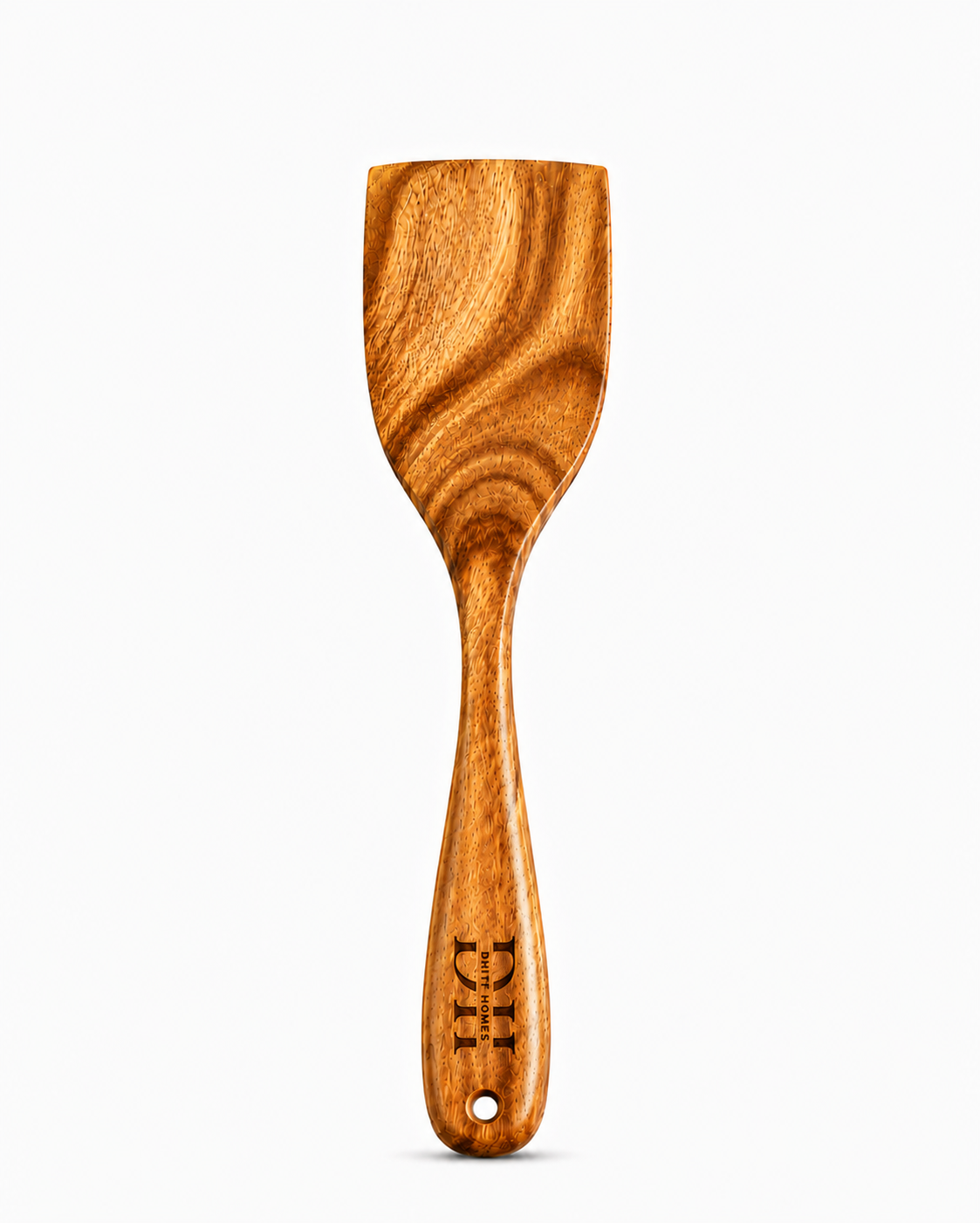 Premium Acacia Wood Flat Turner | Handcrafted Wooden Spatula for Cooking, Flipping & Serving