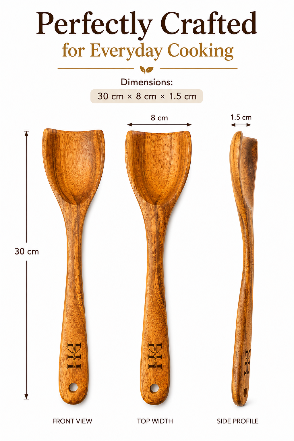 Wooden Flip Spatula- Cutlery